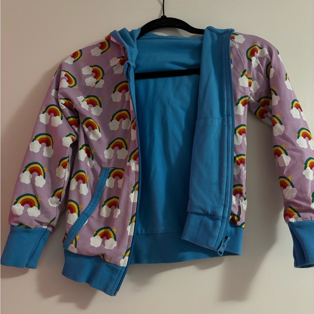 Rainbow Print Kids Hoodie